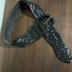 HOBO Black Woven Belt